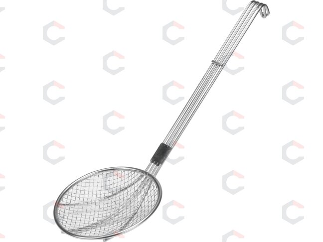 Stambaus tinklelio kiaurasamtis-sietas | 155 mm | 18/8 plienas (YG-00602) Stambaus tinklelio kiaurasamtis-sietas | 155 mm | 18/8 plienas (YG-00602)