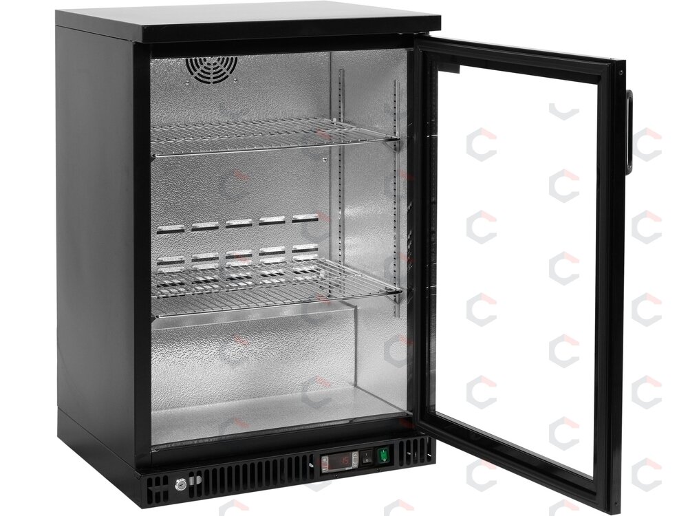 Šaldymo vitrina gėrimams | 142 l | juoda (YG-05350) 2 Šaldymo vitrina gėrimams | 142 l | juoda (YG-05350) 2