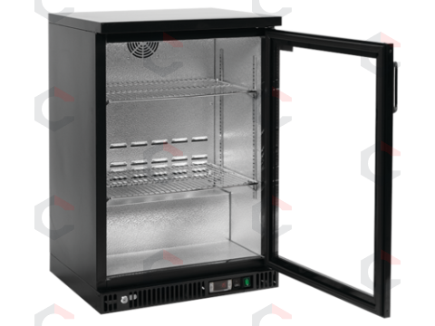 Šaldymo vitrina gėrimams | 142 l | juoda (YG-05350) 10 Šaldymo vitrina gėrimams | 142 l | juoda (YG-05350) 10