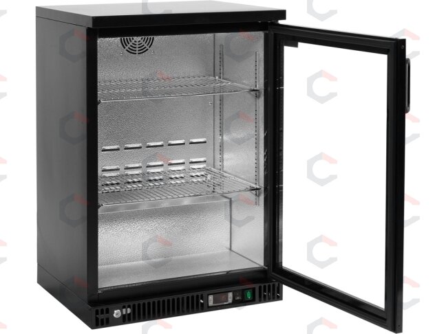Šaldymo vitrina gėrimams | 142 l | juoda (YG-05350) 2