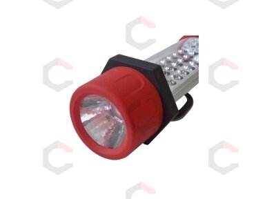 24+1 LED darbo lempa įkraunama, su magnetu, lanksti ROHS (JR-160-2) 24+1 LED darbo lempa įkraunama, su magnetu, lanksti ROHS (JR-160-2)