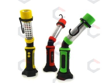 24+1 LED darbo lempa įkraunama, su magnetu, lanksti ROHS (JR-160-2) 24+1 LED darbo lempa įkraunama, su magnetu, lanksti ROHS (JR-160-2)