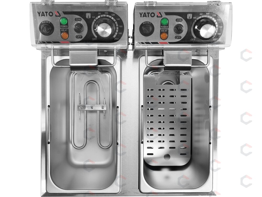 Dviguba gruzdintuvė YATO | 2 × 5 l (YG-04621) 3