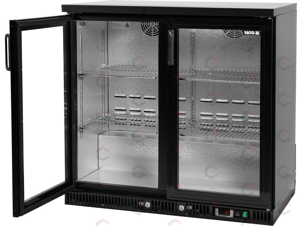 Šaldymo vitrina gėrimams | 2 stiklinių durų | 265 l (YG-05355) 3 Šaldymo vitrina gėrimams | 2 stiklinių durų | 265 l (YG-05355) 3