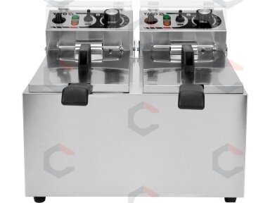 Dviguba gruzdintuvė YATO | 2 × 5 l (YG-04621) Dviguba gruzdintuvė YATO | 2 × 5 l (YG-04621)