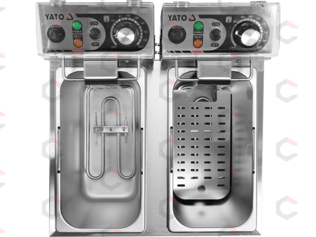 Dviguba gruzdintuvė YATO | 2 × 5 l (YG-04621) 3