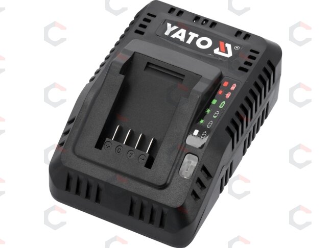 Akumuliatorių ir įkroviklio rinkinys | 18 V | 2 x 4,0 Ah (YT-828510) 3