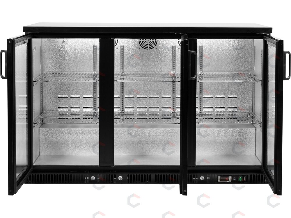 Šaldymo vitrina gėrimams | 3 stiklinių durų | 382 l (YG-05360) 2