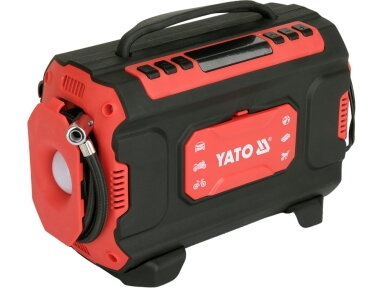 Automobilinis kompresorius 12 V / 230 V, 100 W, 10 bar YATO (YT-73451)