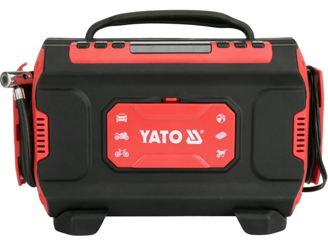 Automobilinis kompresorius 12 V / 230 V, 100 W, 10 bar YATO (YT-73451) 3 Automobilinis kompresorius 12 V / 230 V, 100 W, 10 bar YATO (YT-73451) 3