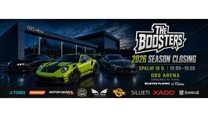 Atsuktuvas.lt remia „The Boosters 2026 Season Closing“ – kviečiame susitikti Vilniuje!