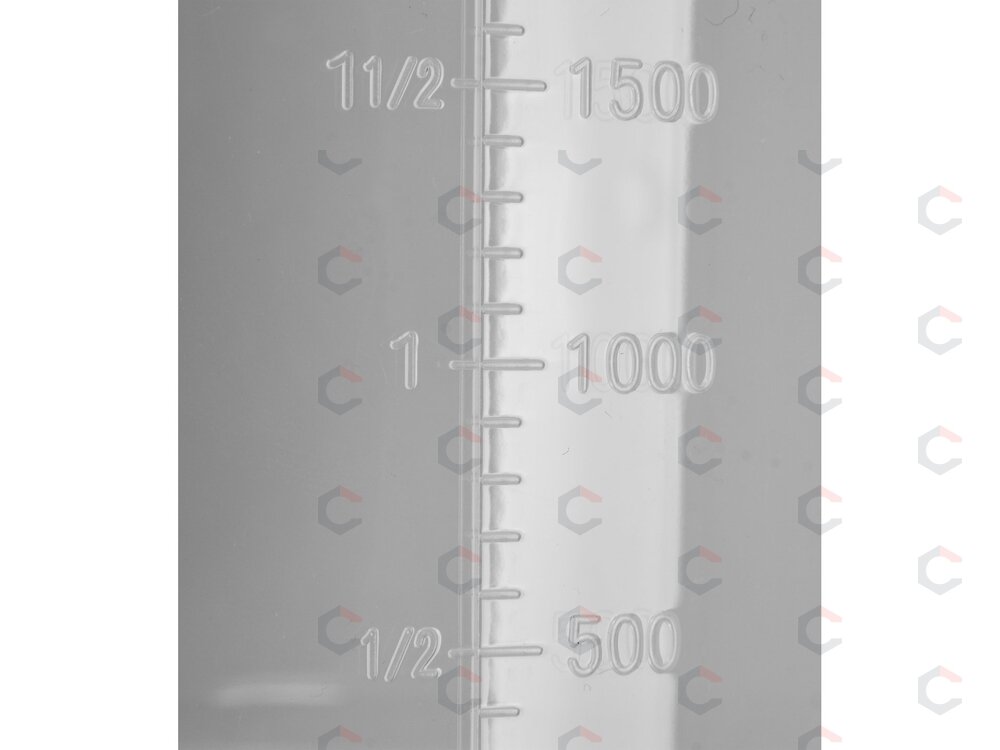 Matavimo ąsotis su skale | 0,5 l (YG-07282) 1