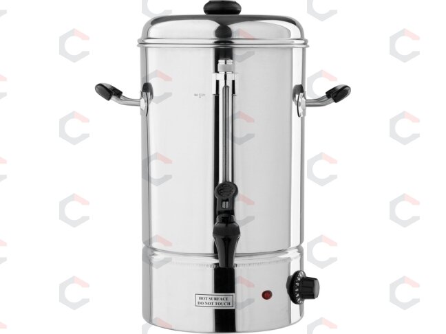Vandens šildytuvas | nerūdijantis plienas | 9 l | 30–110 °C | Ø 230 mm | aukštis 420 mm (YG-04311)