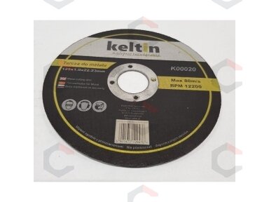 Pjovimo diskas metalui | 125x1.0x22,23 (B00020) Pjovimo diskas metalui | 125x1.0x22,23 (B00020)