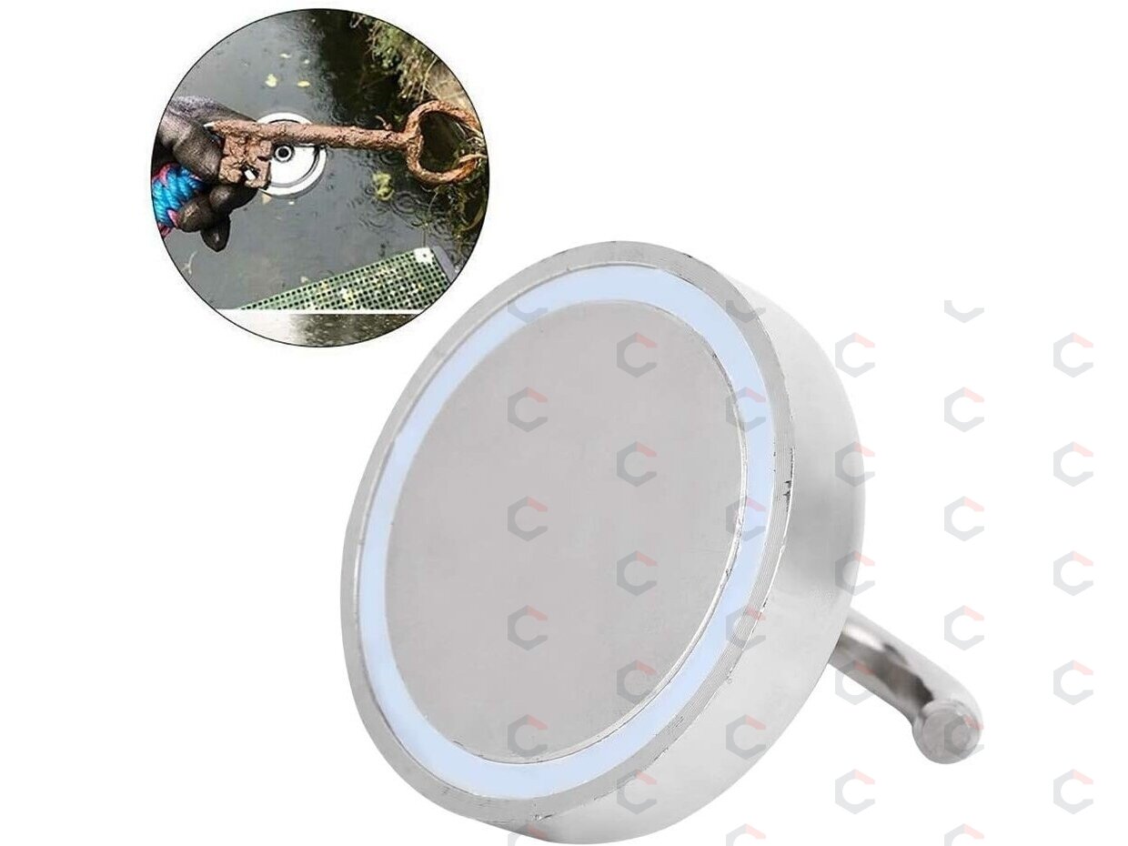 Neodimio magnetas – super stiprus žvejybai/gelbėjimui – 76 mm | 272 kg (NM3) 4 Neodimio magnetas – super stiprus žvejybai/gelbėjimui – 76 mm | 272 kg (NM3) 4