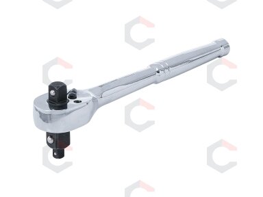 Terkšlė | Smulkūs dantys | 3 viename | 6,3 mm (1/4") / 10 mm (3/8") / 12,5 mm (1/2") (71015)