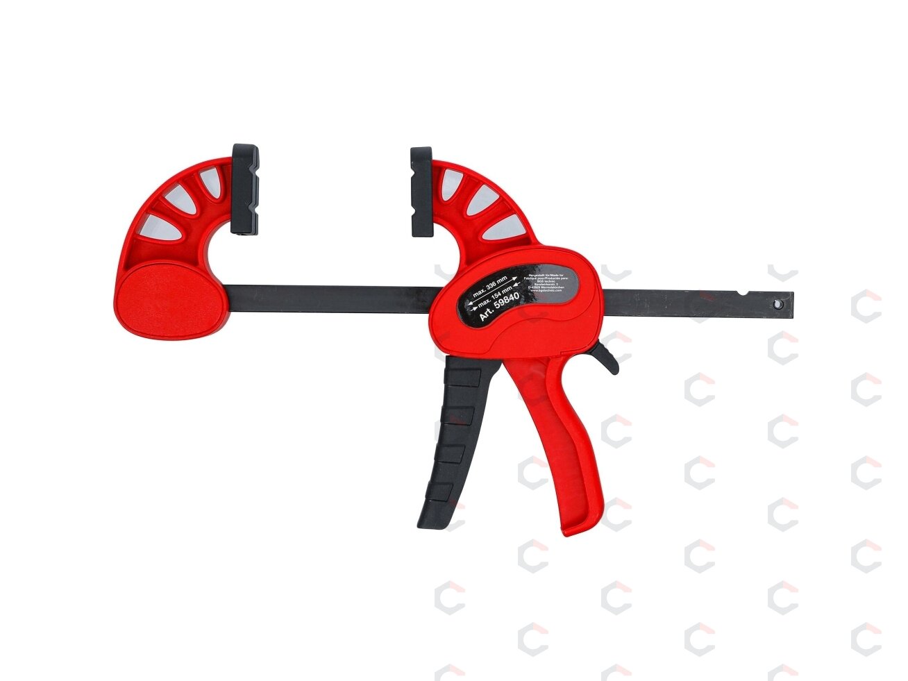 Vienos rankos spaustukas | F tipas | 150 mm (59840) 4 Vienos rankos spaustukas | F tipas | 150 mm (59840) 4