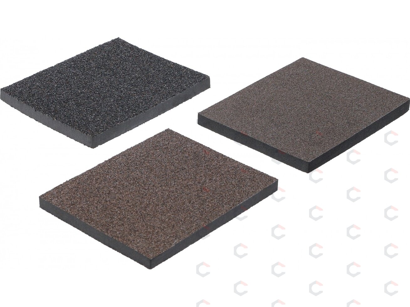 Abrazyvinių kempinių rinkinys | K 46, 80, 120 | 3 vnt. (80821) 3 Abrazyvinių kempinių rinkinys | K 46, 80, 120 | 3 vnt. (80821) 3