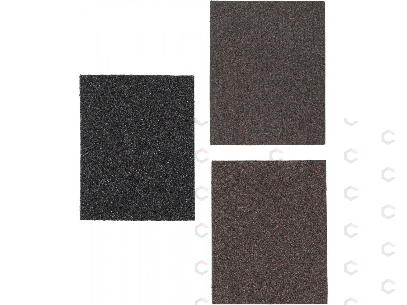 Abrazyvinių kempinių rinkinys | K 46, 80, 120 | 3 vnt. (80821) 4 Abrazyvinių kempinių rinkinys | K 46, 80, 120 | 3 vnt. (80821) 4