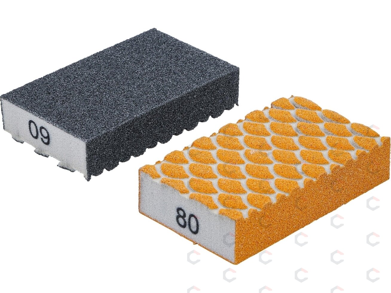 Abrazyvinių kempinių rinkinys | K 60, 80 | 2 vnt. (80811) 1