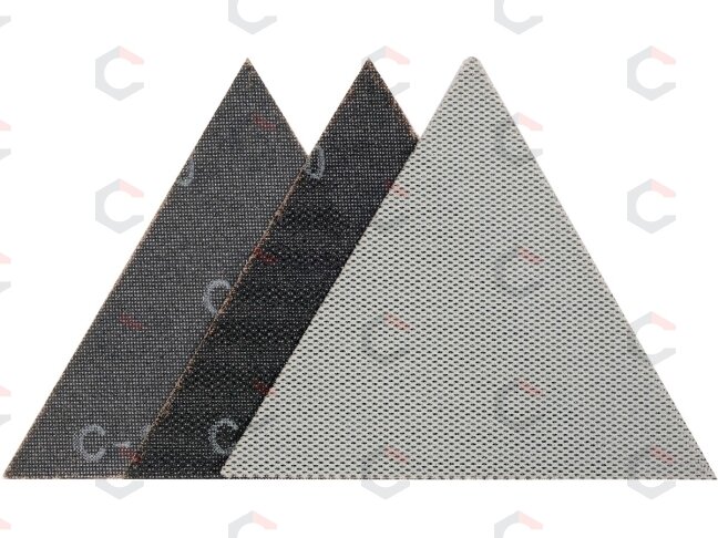 Abrazyvinis tinklelis | delta | su velcro | 280 mm | 3 vnt. | P180 (YT-846153) Abrazyvinis tinklelis | delta | su velcro | 280 mm | 3 vnt. | P180 (YT-846153)