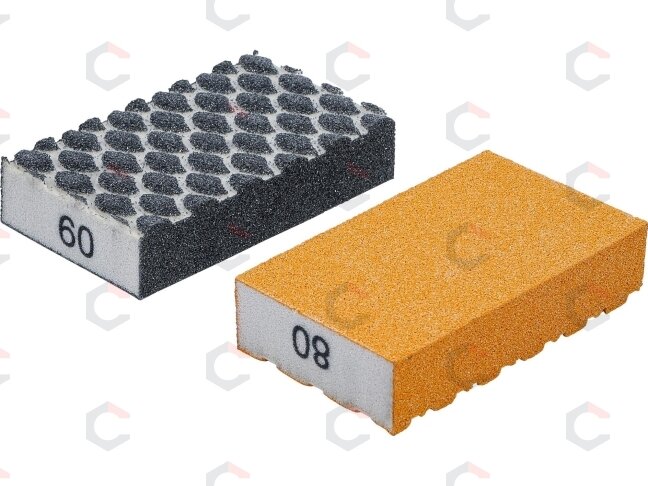 Abrazyvinių kempinių rinkinys | K 60, 80 | 2 vnt. (80811) 2