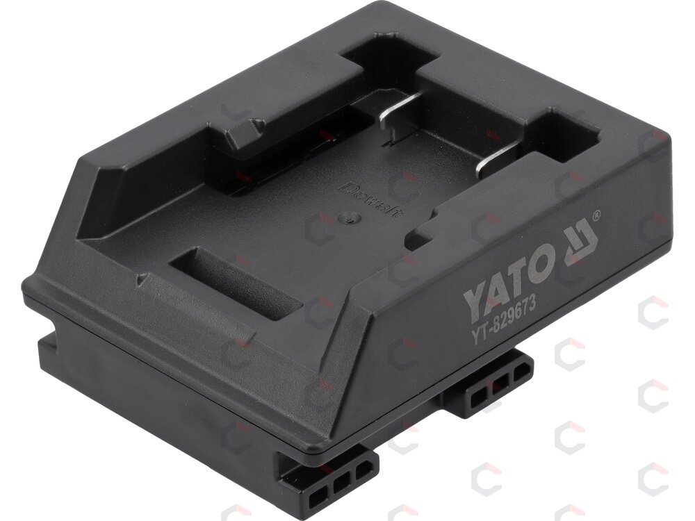 Adapteris prožektoriui YT-829670 | DeWALT tipas (YT-829673) Adapteris prožektoriui YT-829670 | DeWALT tipas (YT-829673)