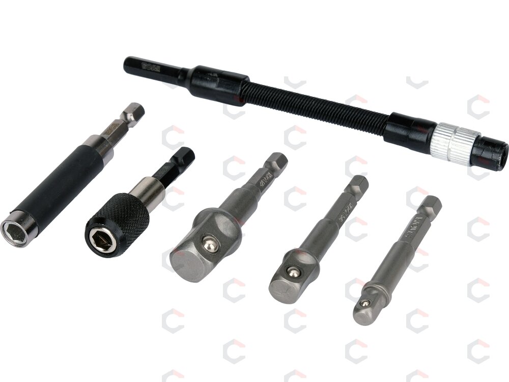 Adapterių komplektas | 6 vnt (YT-04640) Adapterių komplektas | 6 vnt (YT-04640)