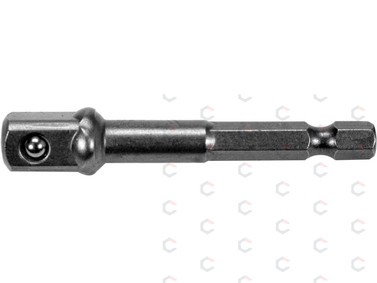 Adapteris | 6,3 mm (1/4") / 10 mm (3/8") (YT-04626) Adapteris | 6,3 mm (1/4") / 10 mm (3/8") (YT-04626)