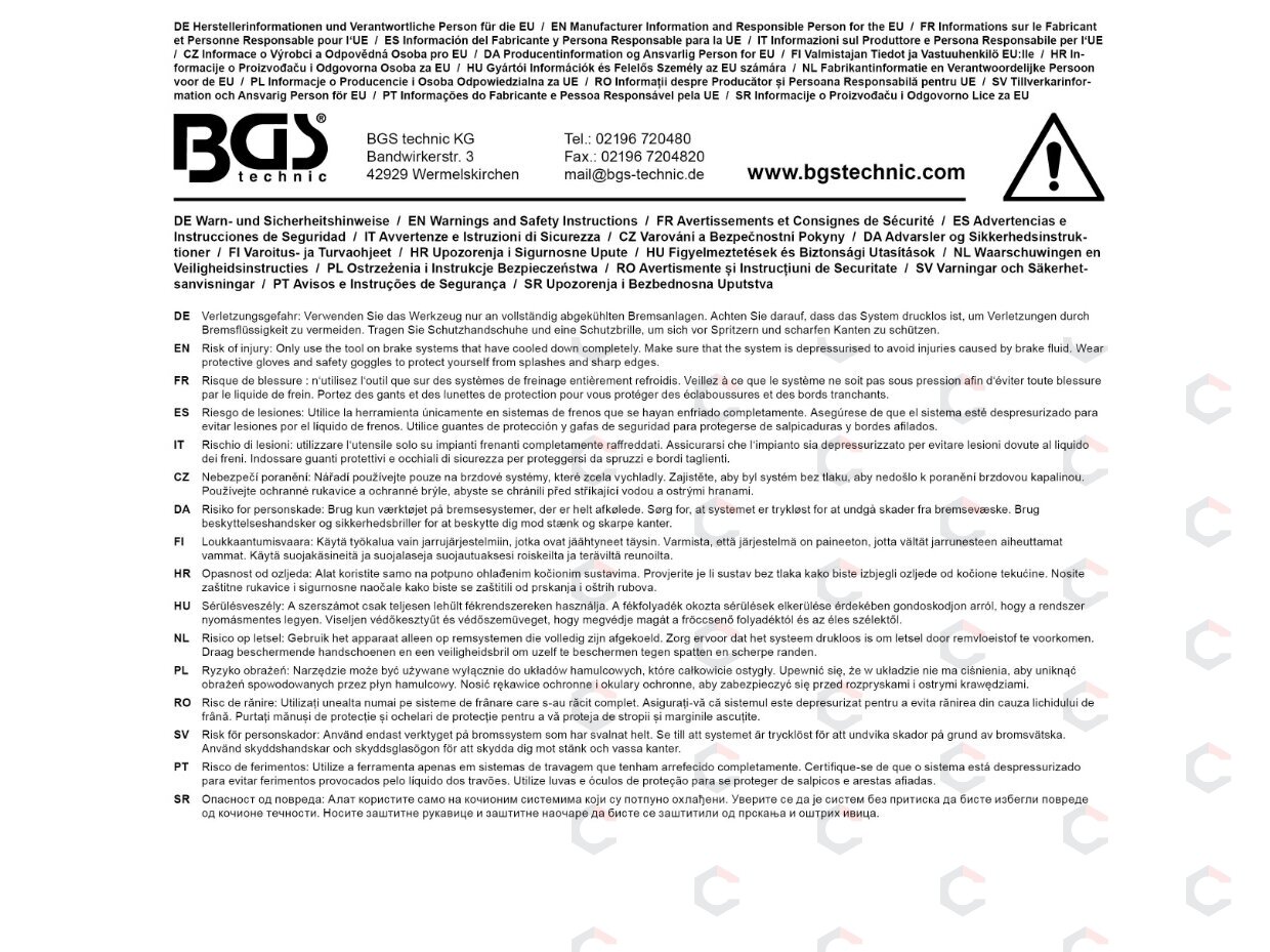 Adapterių rinkinys nuorinimo prietaisui | 4 vnt. (9152) 4 Adapterių rinkinys nuorinimo prietaisui | 4 vnt. (9152) 4