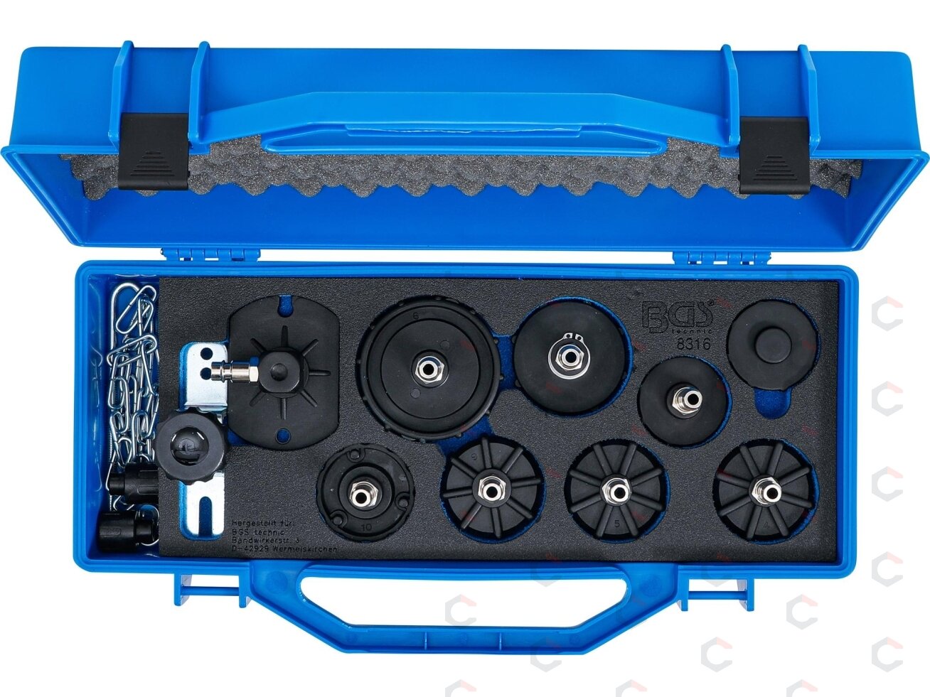Adapteriai BGS 8315 | Audi, BMW, Ford, Honda, Nissan, Opel, VW (8316) 3 Adapteriai BGS 8315 | Audi, BMW, Ford, Honda, Nissan, Opel, VW (8316) 3