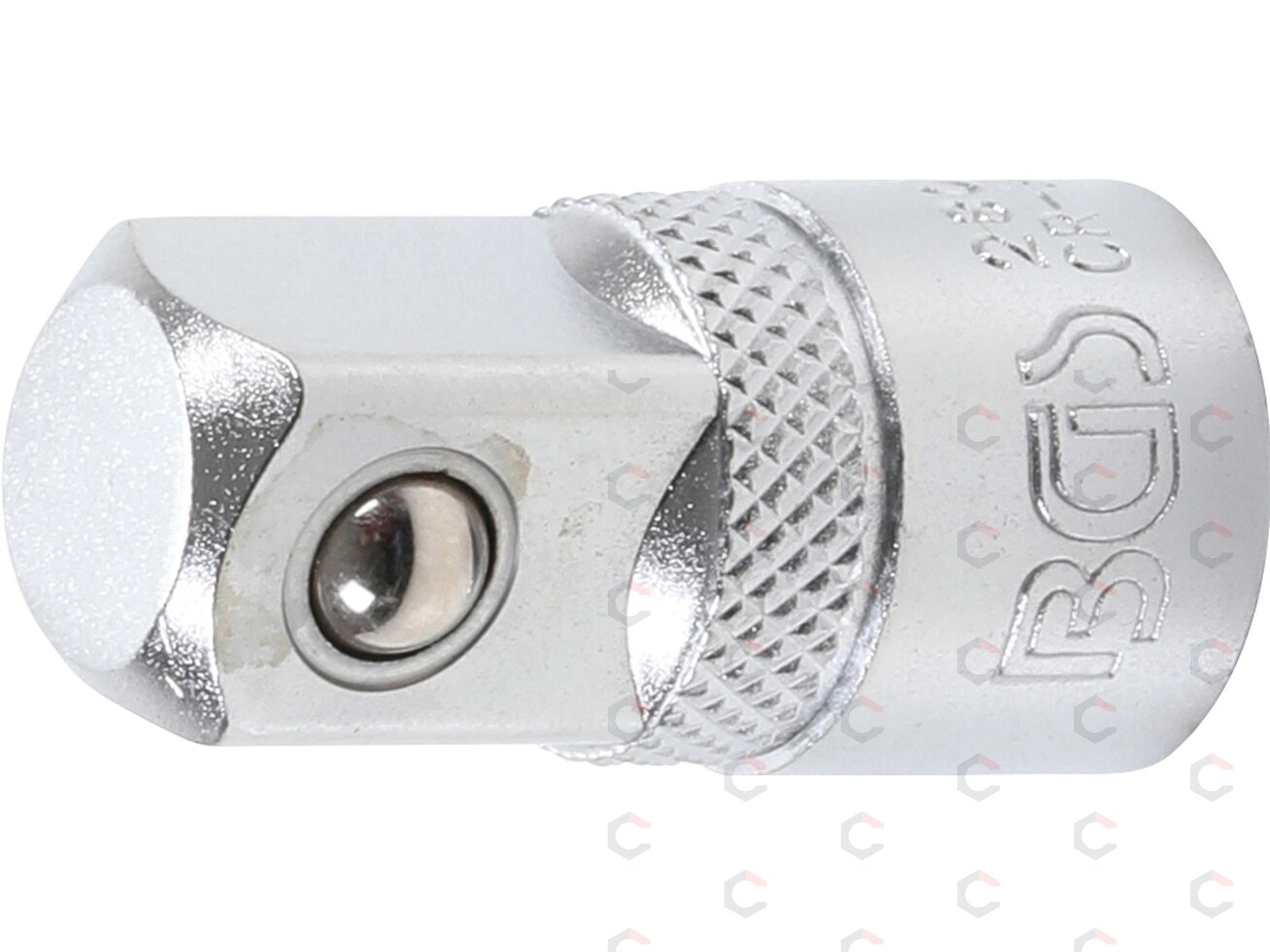 Adapteris galvutėms | vidinis kvadratas 10 mm (3/8") - išorinis kvadratas 12,5 mm (1/2") (280)
