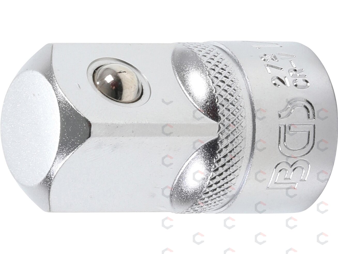 Adapteris galvutėms | vidinis kvadratas 12,5 mm (1/2") - išorinis kvadratas 20 mm (3/4") (272) Adapteris galvutėms | vidinis kvadratas 12,5 mm (1/2") - išorinis kvadratas 20 mm (3/4") (272)