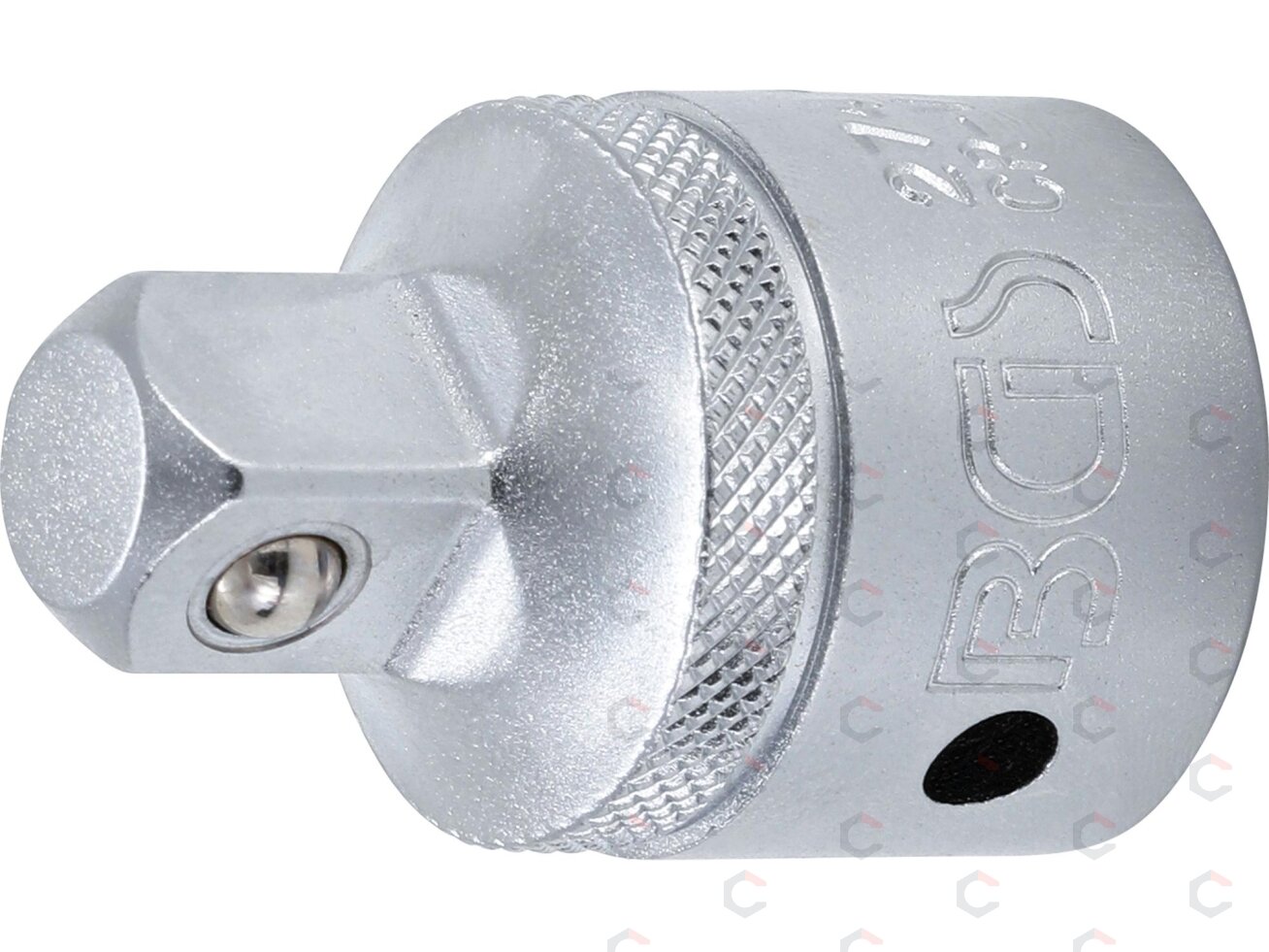 Adapteris galvutėms | vidinis kvadratas 20 mm (3/4") - išorinis kvadratas 12,5 mm (1/2") (274) Adapteris galvutėms | vidinis kvadratas 20 mm (3/4") - išorinis kvadratas 12,5 mm (1/2") (274)