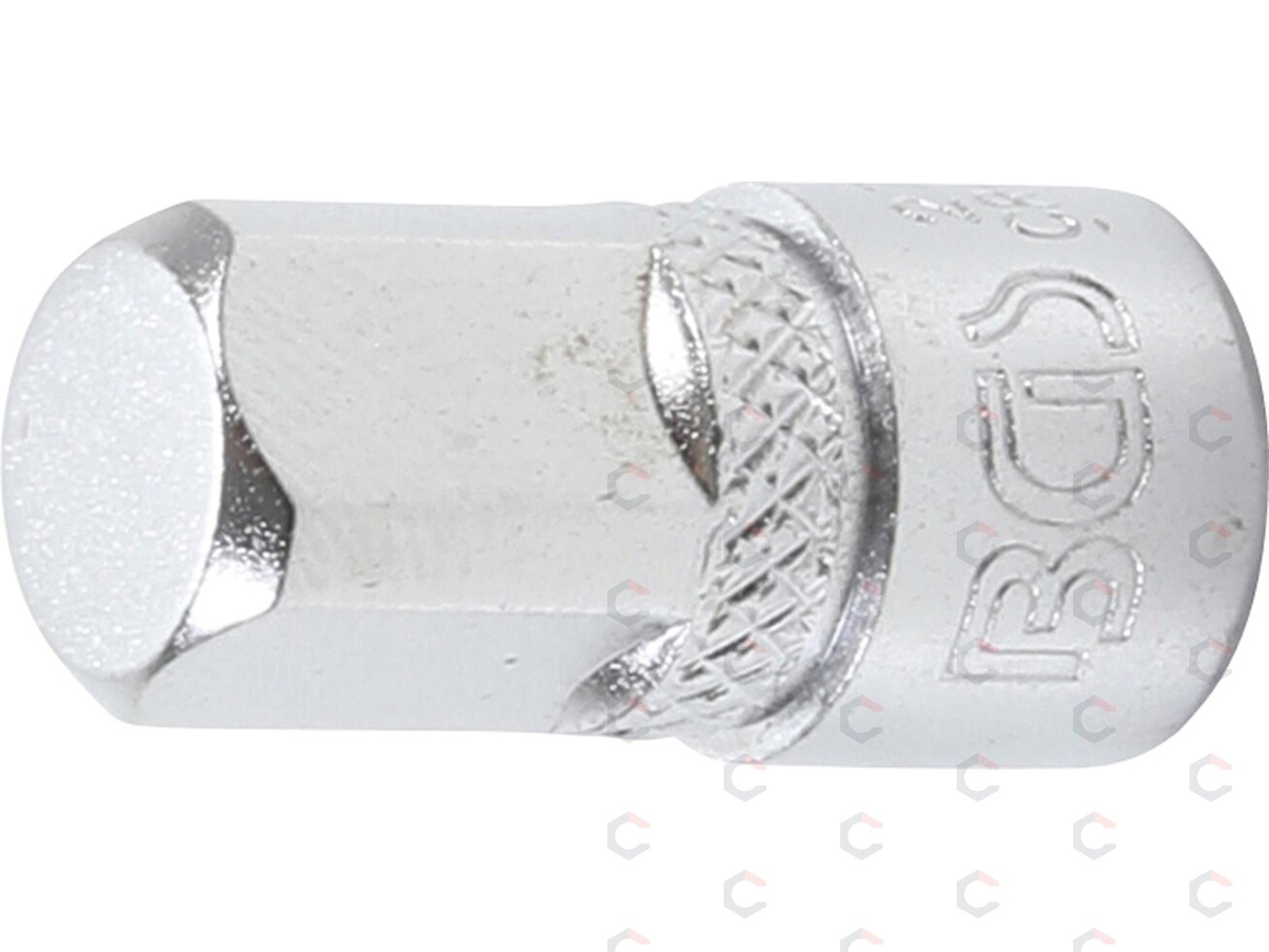 Adapteris galvutėms | vidinis kvadratas 6,3 mm (1/4") - išorinis kvadratas 10 mm (3/8") (271) Adapteris galvutėms | vidinis kvadratas 6,3 mm (1/4") - išorinis kvadratas 10 mm (3/8") (271)