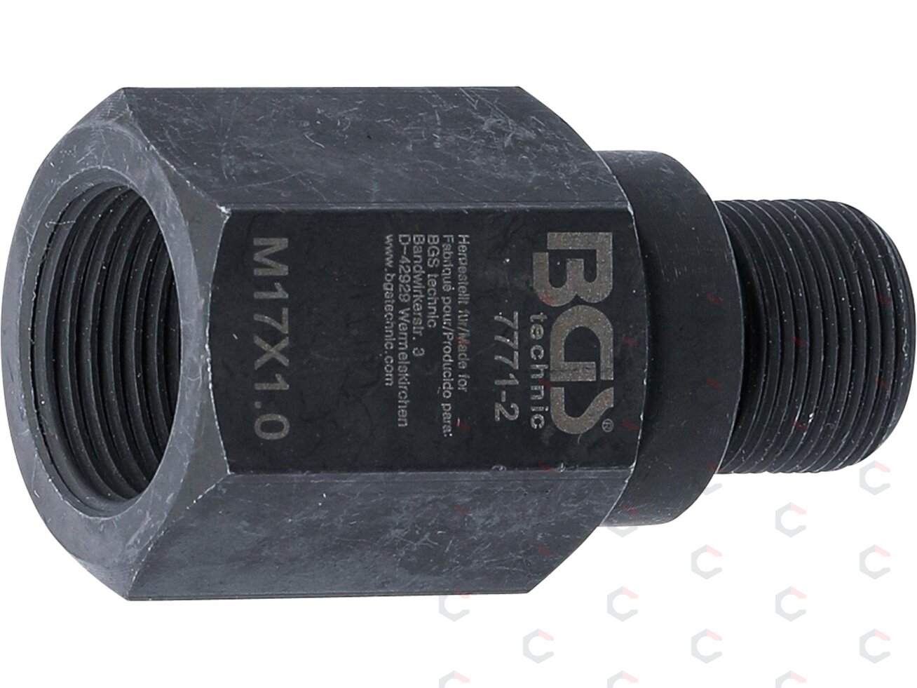 Adapteris purkštukų išėmimui iš BGS 7771 | M17 x M20 x 52 mm (7771-2)