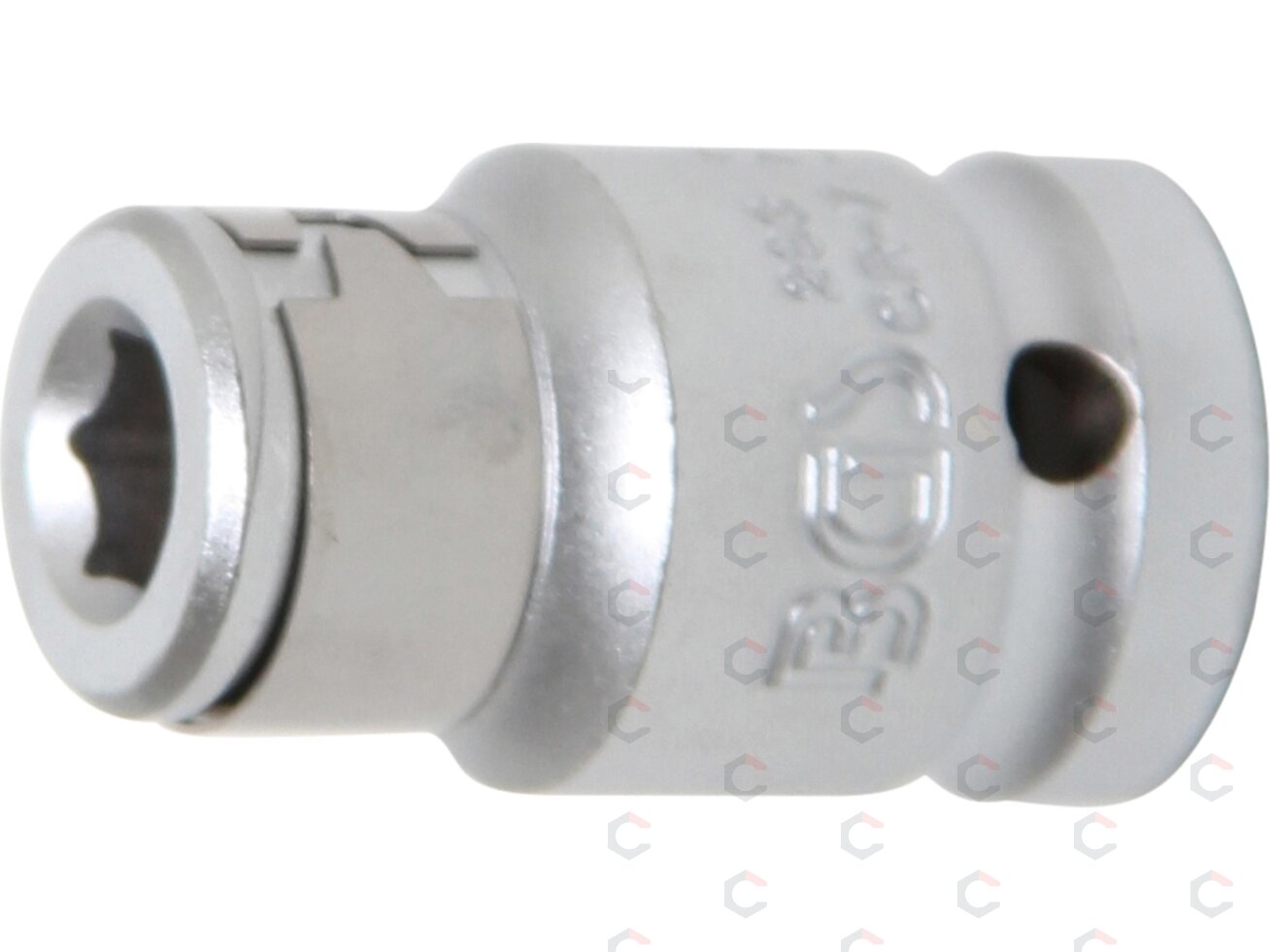 Adapteris su tvirtinimo rutuliu | 12,5 mm (1/2") | vidinis šešiakampis 8 mm (5/16") (293)