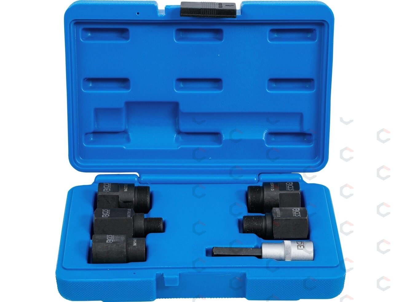 Adapterių rinkinys purkštukų ištraukimui | Common Rail | 6 vnt. (7771)