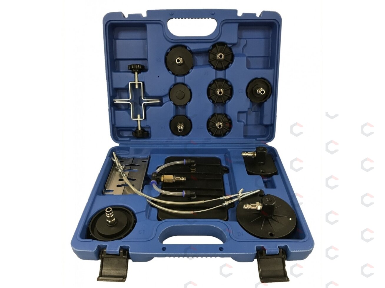 Adapterių rinkinys | stabdžių sistemos nuorinimo prietaisui (SK2396-1) 1 Adapterių rinkinys | stabdžių sistemos nuorinimo prietaisui (SK2396-1) 1