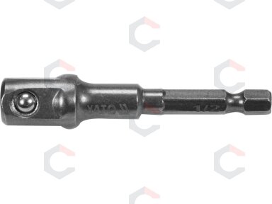 Adapteris | 6,3 mm (1/4") / 12,5 mm (1/2") (YT-04627) Adapteris | 6,3 mm (1/4") / 12,5 mm (1/2") (YT-04627)