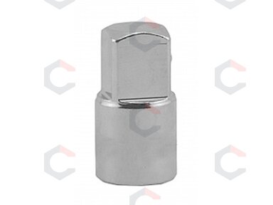 Adapteris galvutėms Cr-V, 1/2"(F) x 3/4"(M) (VG-12F34M)