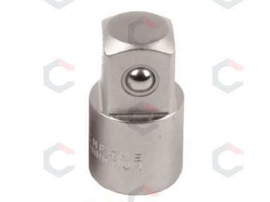 Adapteris galvutėms Cr-V, 1/2"(F) x 3/4"(M) (VG-12F34M)