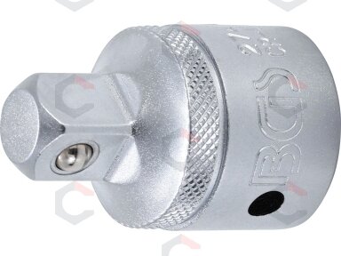 Adapteris galvutėms | vidinis kvadratas 20 mm (3/4") - išorinis kvadratas 12,5 mm (1/2") (274) Adapteris galvutėms | vidinis kvadratas 20 mm (3/4") - išorinis kvadratas 12,5 mm (1/2") (274)