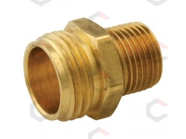 Adapteris su išoriniais sriegiais | 1/2"- 3/4" (58NC1234) Adapteris su išoriniais sriegiais | 1/2"- 3/4" (58NC1234)