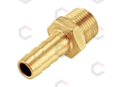 Adapteris žarnai su išoriniu sriegiu | 1/2" - 20 mm (AET12-20) Adapteris žarnai su išoriniu sriegiu | 1/2" - 20 mm (AET12-20)