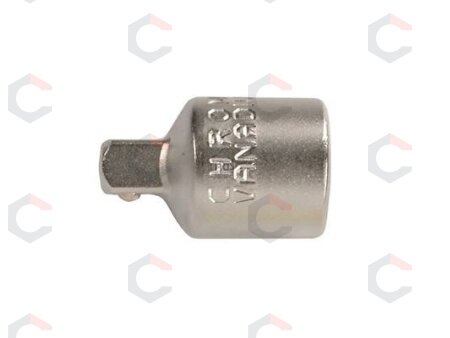 Adapteris galvutėms Cr-V, 3/8"(F) x 1/4" (M) (VG-38F14MS) 1 Adapteris galvutėms Cr-V, 3/8"(F) x 1/4" (M) (VG-38F14MS) 1