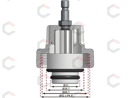Adapteris Nr. 10 BGS 8027, 8098 | BMW (8027-10) 5 Adapteris Nr. 10 BGS 8027, 8098 | BMW (8027-10) 5
