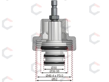 Adapteris Nr. 17 BGS 8027, 8098 | BMW (8027-17) 5