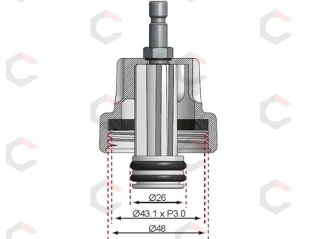 Adapteris Nr. 7 iš BGS 8027, 8098 | Alfa Romeo, Citroën, Fiat, Mini, Peugeot, Renault, Saab (8027-7) 5 Adapteris Nr. 7 iš BGS 8027, 8098 | Alfa Romeo, Citroën, Fiat, Mini, Peugeot, Renault, Saab (8027-7) 5