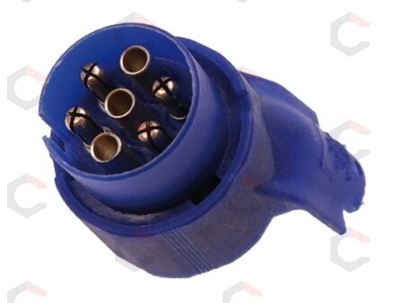 Adapteris priekabos kištukui iš 7 į 13 kontaktų ISO 1724 (TR1213) 1 Adapteris priekabos kištukui iš 7 į 13 kontaktų ISO 1724 (TR1213) 1